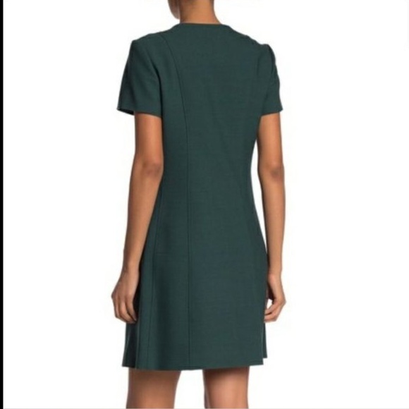 THEORY Wool Apalia Sheath Dress Front Zipper size 2 Professional Preppy Office - Picture 2 of 14